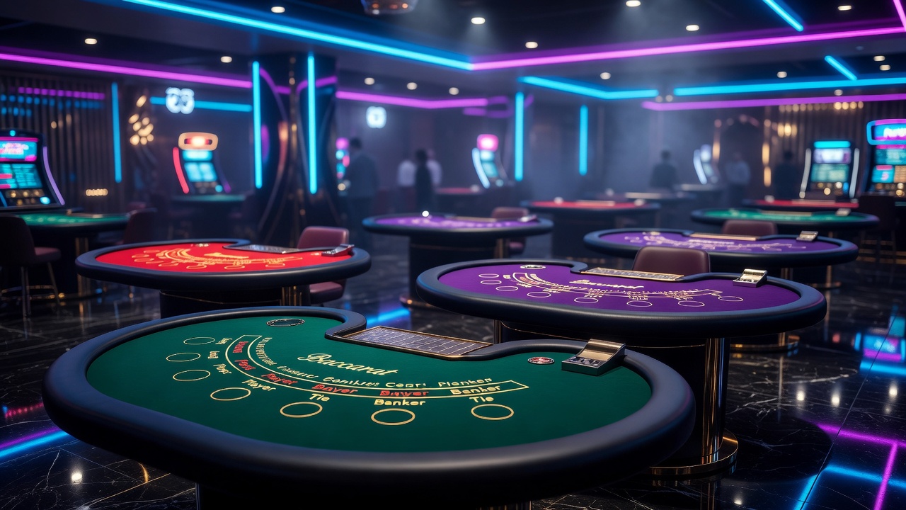 Popular Baccarat Table Game Variations - baccarat table casino